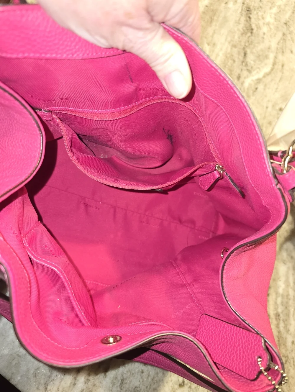 Coach Leather Satchel - Picture 7 of 7